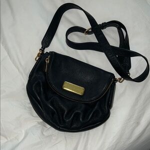 Marc By Marc Jacobs Black Leather Crossbody Bag
